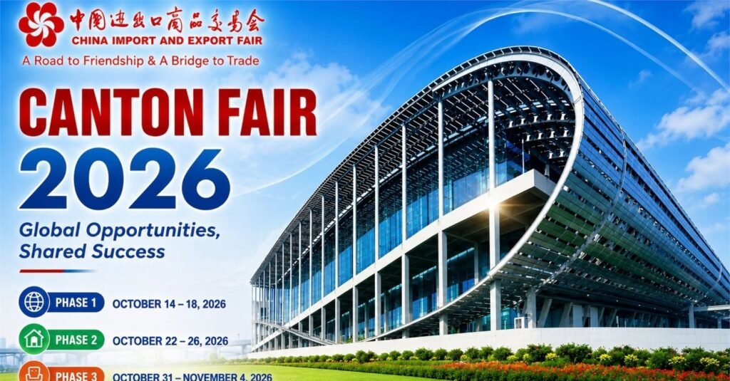Canton Fair 2026 China Import and Export Fair complex in Guangzhou